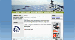 Desktop Screenshot of chaleur-maintenance.com